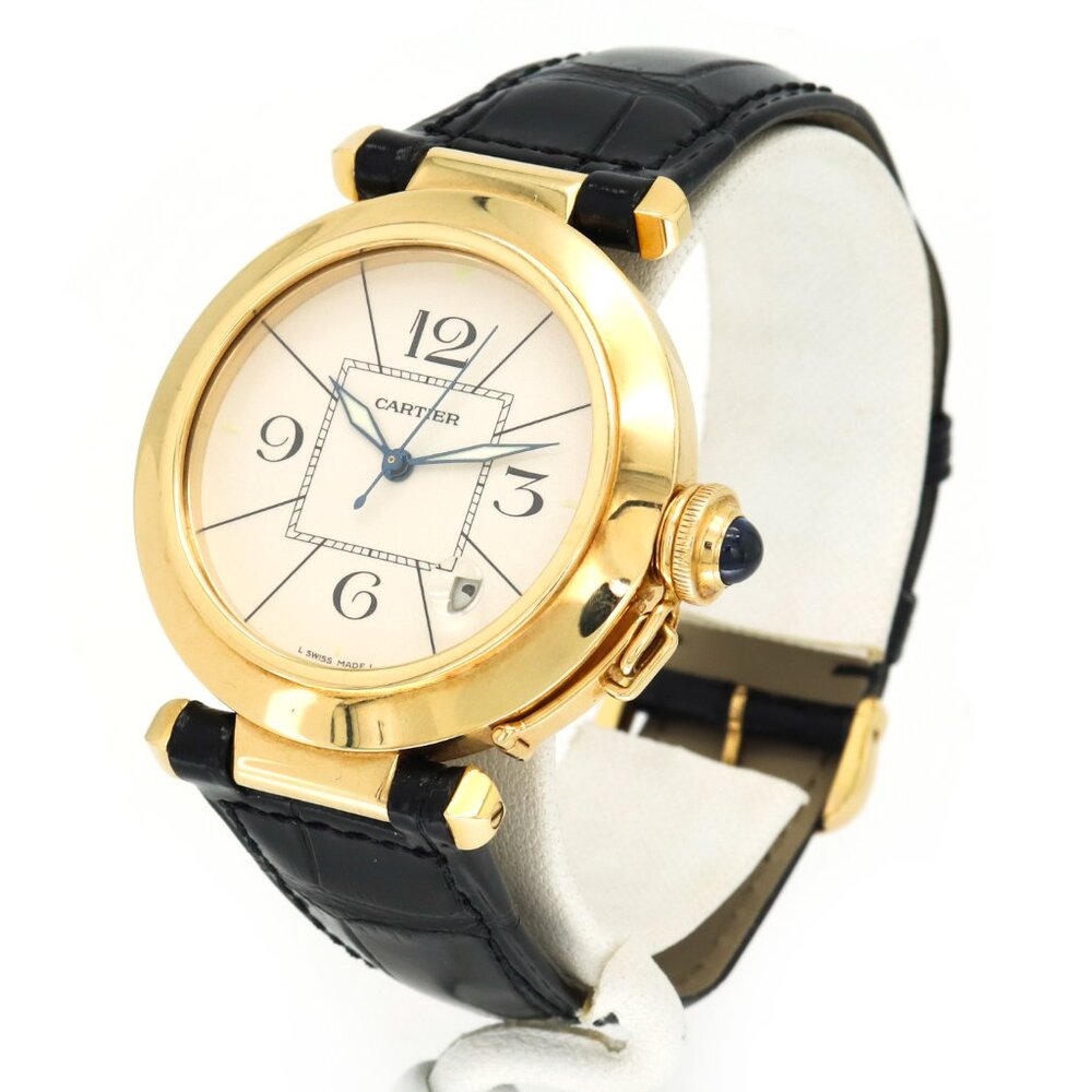 Cartier Watch Pasha 18K Yellow Gold 38mm Automatic 1992 - Picture 4 of 8